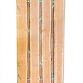 Poort 90cm Schaaldelen Grenen Stalen Frame 90x180cm Verticaal