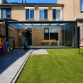 Schuifpui Aluminium 2 delig - 2000 mm breedte 44.2 Glas Helder