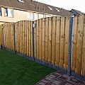 *Betonpaal Recht 90cm UR180 Antraciet 10x10x180cm