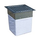 *Hydroblob infiltratieput met grafiet rooster 25x25x35cm 20L