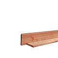 Douglas blokhutprofiel 28x195x3000mm  Blank