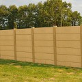 Betonpaal Hoekpaal met pin Grijs 12x12x266+60cm