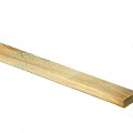 Afwerklat t.b.v. beugels Douglas 180 cm