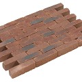 Clayville Serengeti Getrommeld 200x50x60mm Bezand
