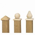 Paal Ornament Hout