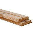 Douglas geschaafd rhombusprofiel 28x140x3000mm  groen geØmpregneerd
