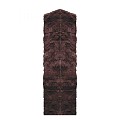 Betonpaal Plat Granietmotief Bruin 10x10x275cm hoek sponning 37cm (levertijd ca. 4 weken)