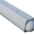 Betonpaal Bol Glad Grijs 10x10x275cm tussen sponning 37cm