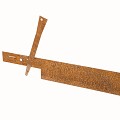 *Col-Met Opsluitprofiel Corten Staal 10x225cm 2mm