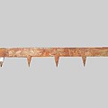 *Budget Kantopsluiting 1,5 mm Corten 106x8cm