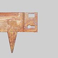 *Budget Kantopsluiting 1,5 mm Corten 106x8cm