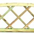 Toogtrellis diagonaal geïmpregneerd 180x24/42cm  OP=OP (vergrijsd)