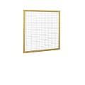 *Verzinkt gaaspaneel trellis maas 7.5x7.5cm met grenen kader 180x180cm
