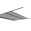 Zonwering Umbra 350x350cm (BxD)in- of opbouw aangeven