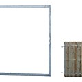 *Stalen poortframe ST 190 verstelbaar NIEUW afmeting 190x150cm