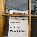 Blokhut Hoekmodel Daniel onbehandeld vuren 260x260cm