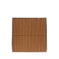 Kokosscherm in stalen frame 180x180x3cm
