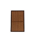 Kokosscherm in houten frame 120x180x5cm