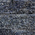 Block Wall Black 14x15x60 cm