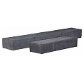 *Betonbiels 12x20x120 cm antraciet