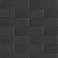 Garden Wall Black met facet 12x12x60