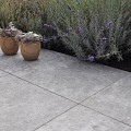 Keramische tegel Travertin Crosscut Silver Colored Body Gezaagd  Rectified 60x60x2cm