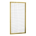 Eco gaastrellis verzinkt in raamwerk 4.5x4.5cm maas 7.5x7.5cm 180x90cm