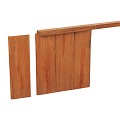 Hardhouten geschaafde damwand 30x200x2000mm (werkend 18,5cm)