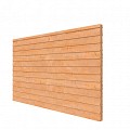 Douglas wandpakket t.b.v. dubbelzijdige wand Comfort/DHZ 278,5x224 cm, kleurloos ge?mpregneerd.