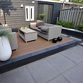 *Garden Wall Natura Black 10x15x60 cm