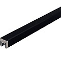 *Profi-Fence Aluminium eindlijst 177cm RAL 9005 Laag model
