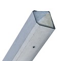 Betonpaal Grijs | met Punt | 10x10cm | Gecoat | hout-beton syteem