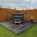 Cor Ten Decopaneel Bamboo