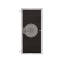 Tuinpoort Profi-Fence | Solid Black | Verzinkt frame