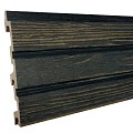 WPC Cladding Stripes Driftwood Dark 15x590cm - Triple