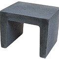 *U-element 30x30x40cm zwart