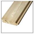 *Blokhutprofiel Vuren 28x143x1800mm KOMO FSC