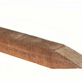 *Azobe paal ruw 80x80x2750 mm