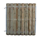 Poort 150cm Grenen Stalen Frame 150x180cm Verticaal