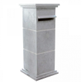 Hardsteen Brievenbus 40x40x100cm