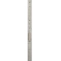 Betonpaal Recht 90cm hoog U190 Grijs 10x10x189cm