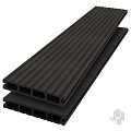 WPC Composiet DuoWood-Lava FSC vlonderplank STD 25x146x3000mm groef/glad