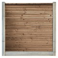 *Combiwood Douglas | Rhombus Double Dubbelzijdig | 180x180cm | Bruin geïmpregneerd
