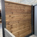 Douglas triple profiel Rhombus dubbelzijdig 28x140x4000mm (Wb 134mm) Bruin