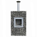 Classic Tuinhaard met BBQ | 110x180x60cm