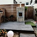 Classic Tuinhaard met BBQ | 110x180x60cm