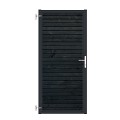 Tuinpoort Combiwood Douglas | Rhombus Double Zwart | Antraciet frame