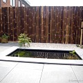 *Bamboe Black Tuinscherm XL 180x180cm (BxH)