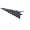 *Profi-Wall Aluminium F-profiel RAL7016 antraciet 70x78x4000mm(