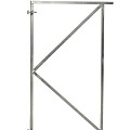 *Stalen poortframe ST110 Verstelbaar afm 110x155cm
